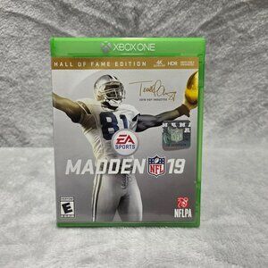 Madden NFL 19‎ Hall Of Fame Edition Xbox One Terrell Owens Cover Pre Owned